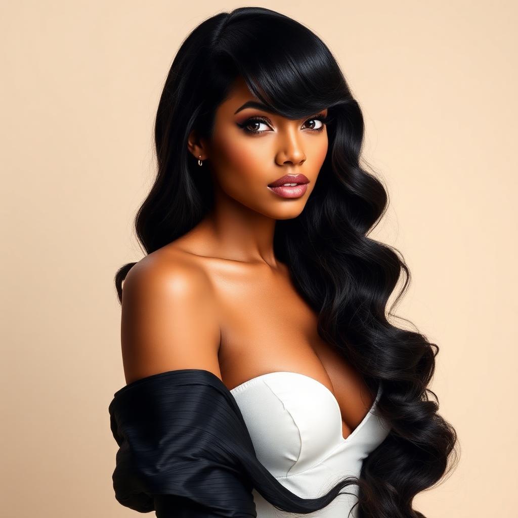 26" Body Wave Lace Front Wig view 3