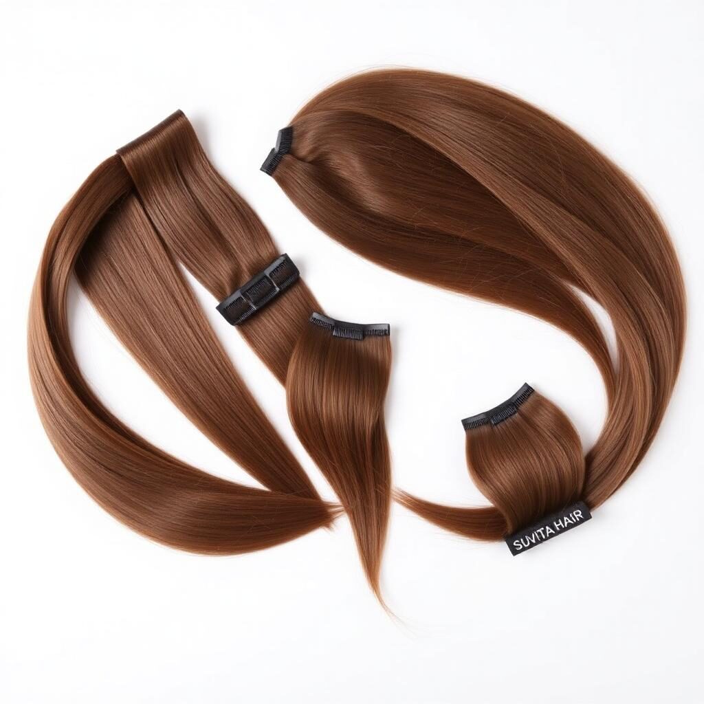 8-Set Clip-In Extensions