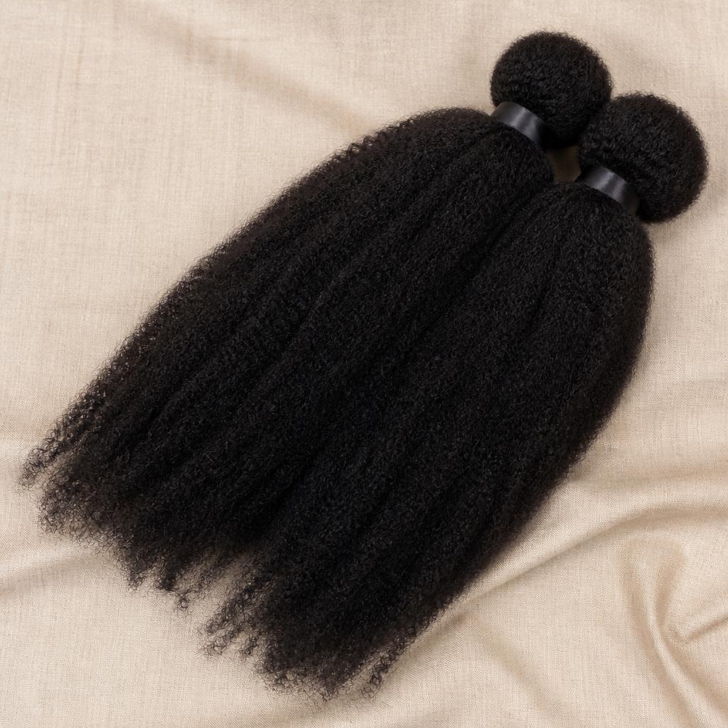 Afro Kinky Bulk Hair for Braiding view 3