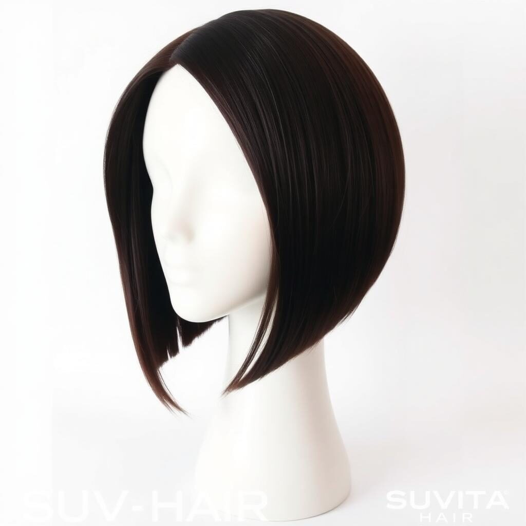 Asymmetric Bob Wig