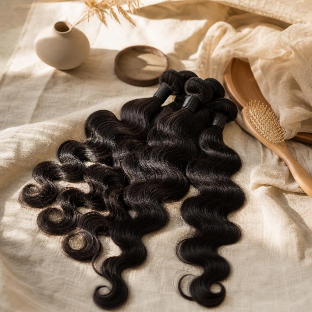 Body Wave Human Hair Bundles view 3