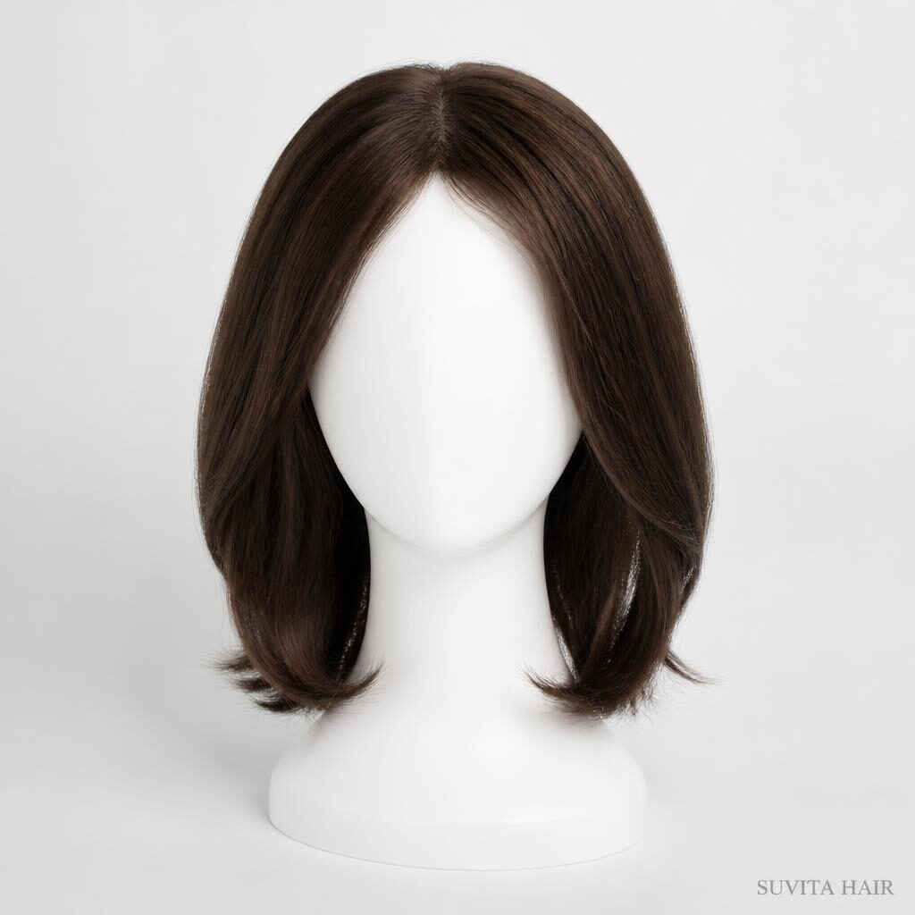 Cranial Prosthesis Medical Wig view 3