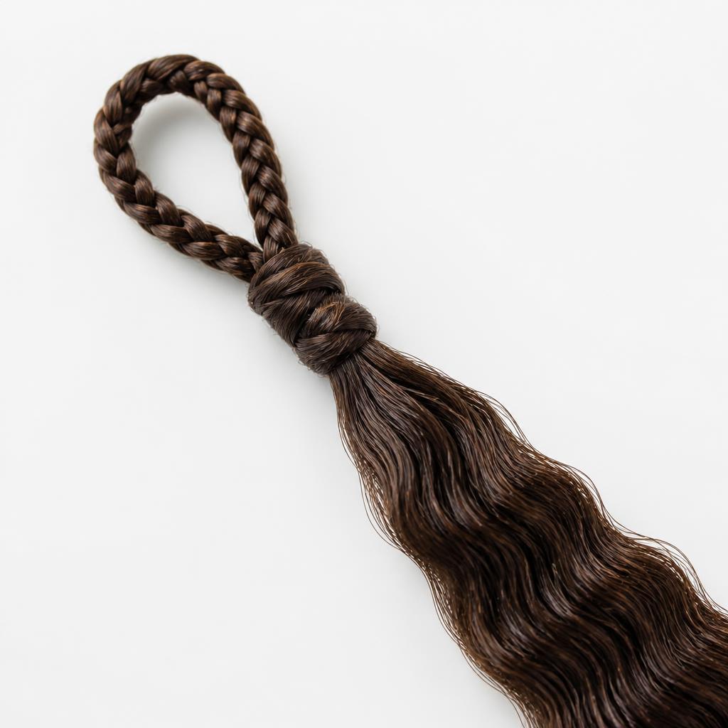 Human Hair Crochet Braid Hair view 2