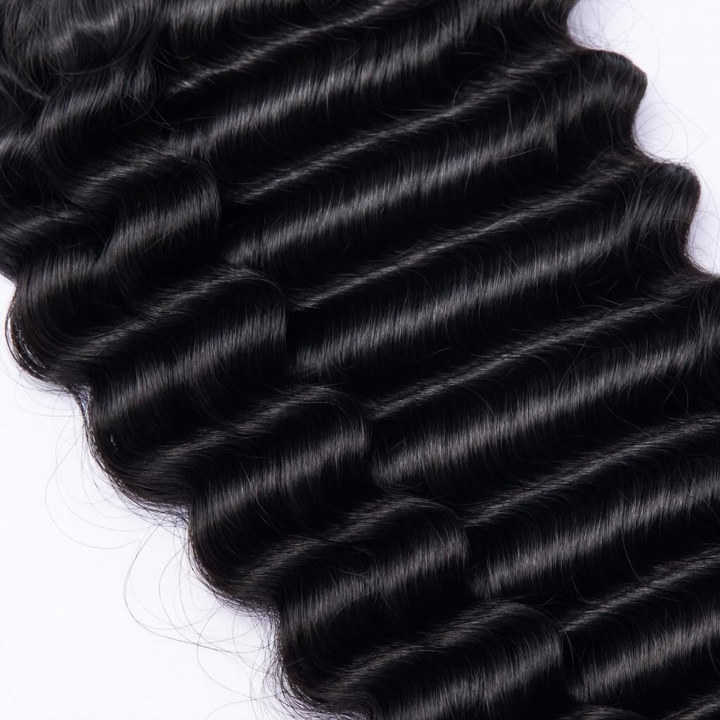 Deep Wave Human Hair Bundles view 2