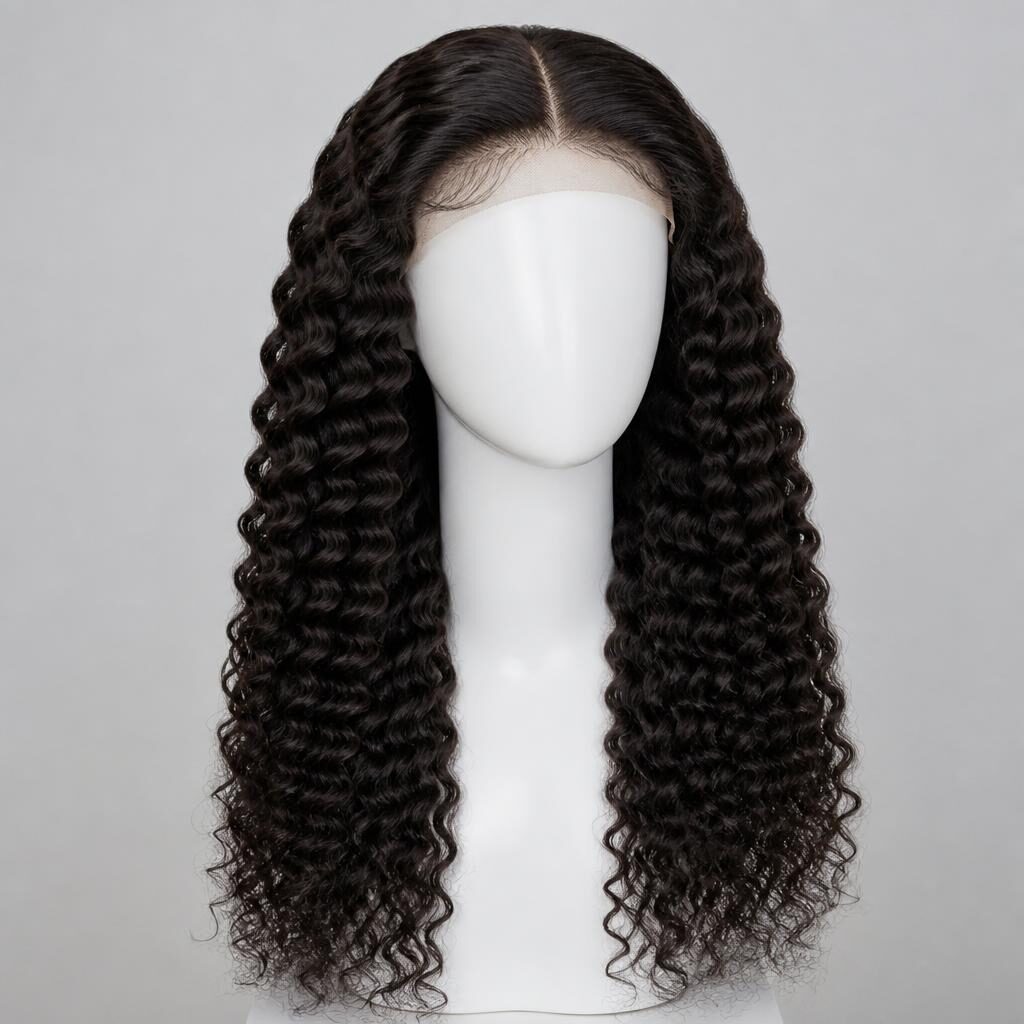 Deep Wave Lace Front Wig