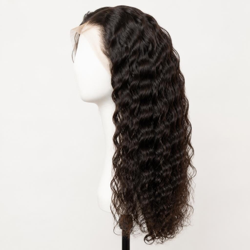 Deep Wave Lace Front Wig view 3