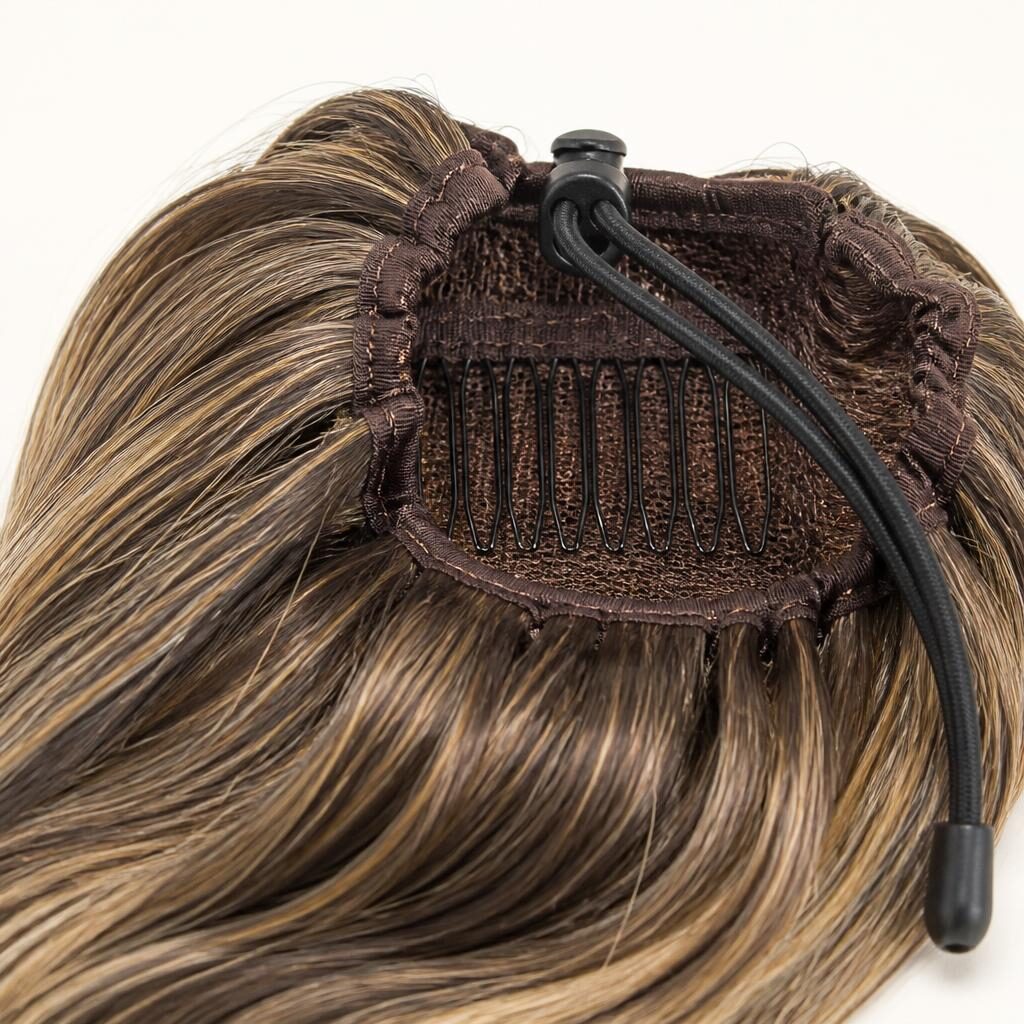 Drawstring Ponytail Extension view 2