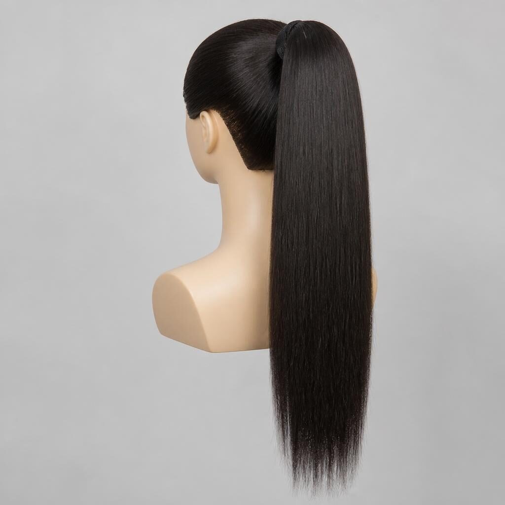Drawstring Ponytail Extension view 3