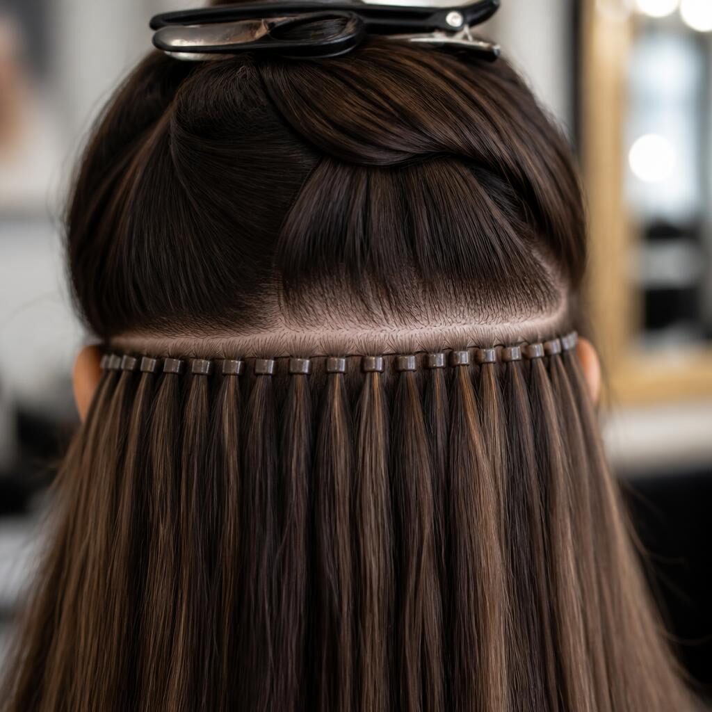 Hand-Tied Weft Extensions view 3