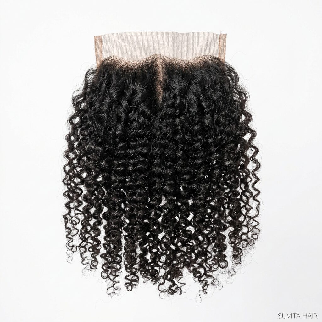 Kinky Curly 4x4 Lace Closure view 3