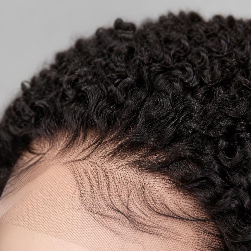 Kinky Curly Lace Front Wig view 2