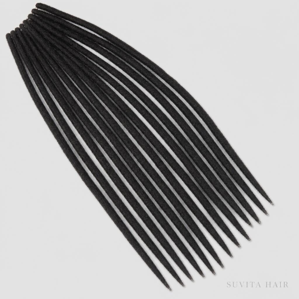 Human Hair Loc Extensions view 3