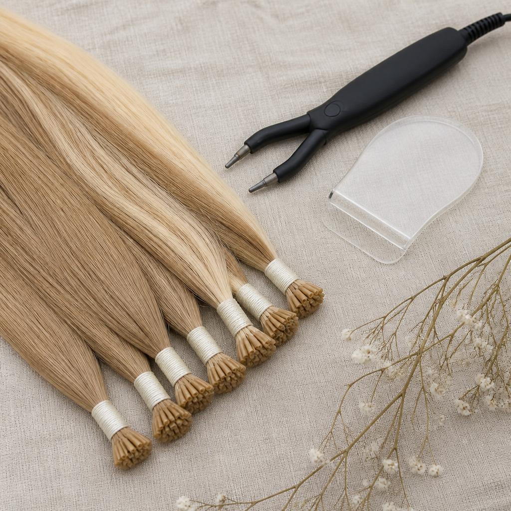 Mini-Tip Keratin Bond Extensions view 3