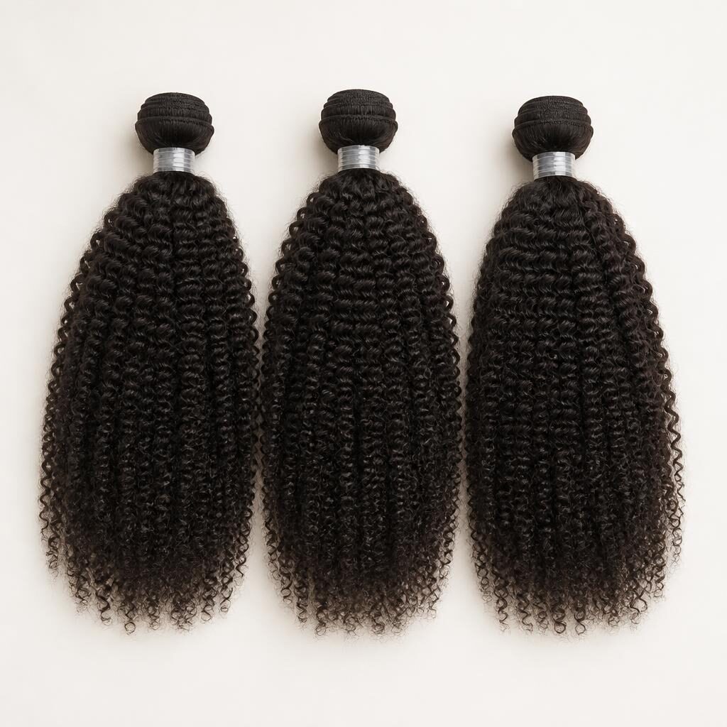 Mongolian Kinky Curly Bundles view 3