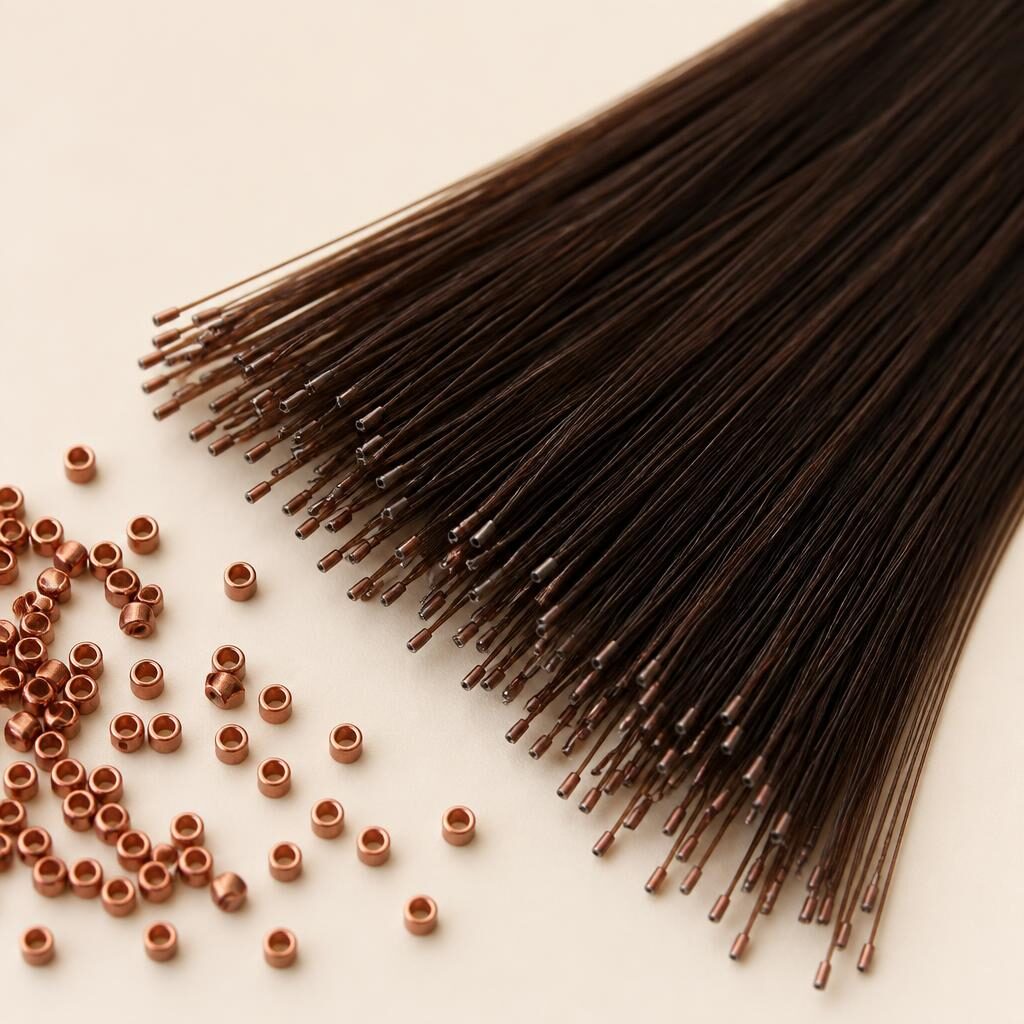 Nano-Ring Hair Extensions