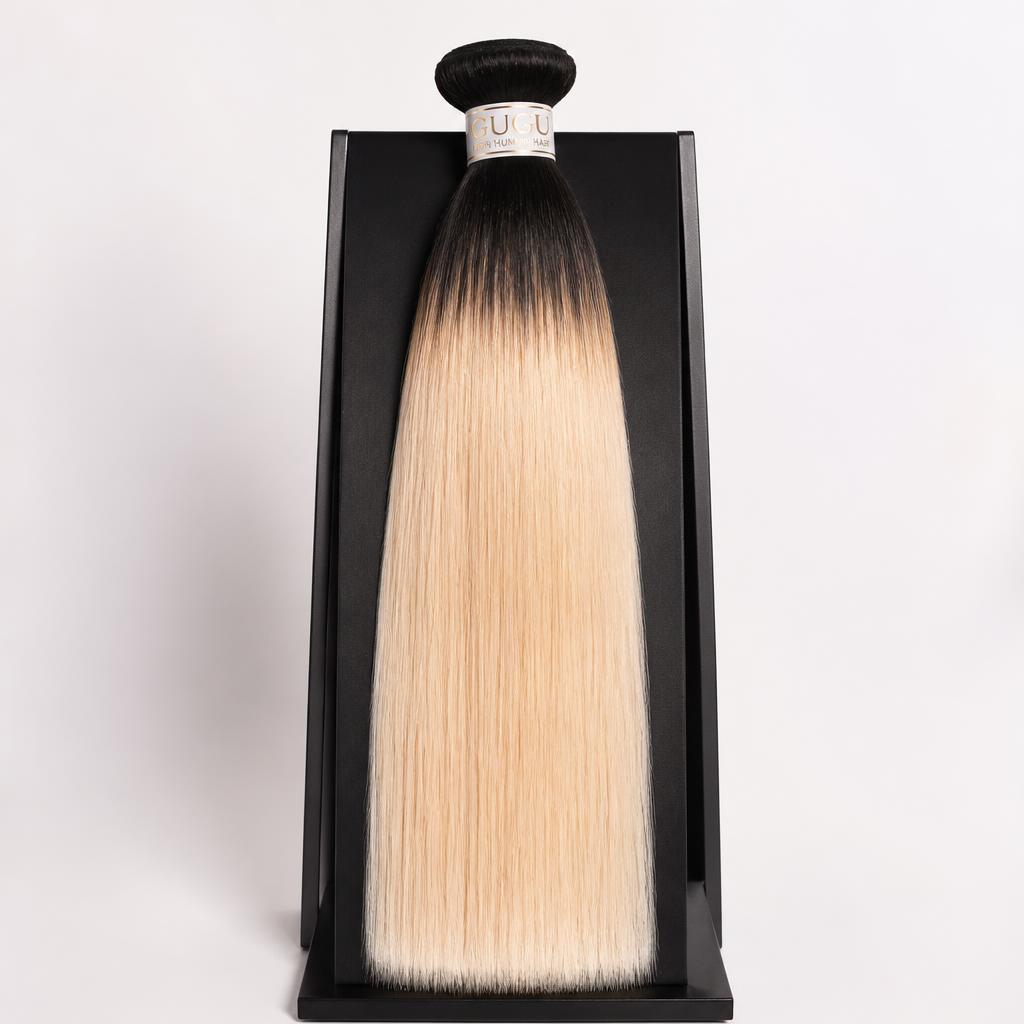 Ombré #1B/613 Platinum Bundles
