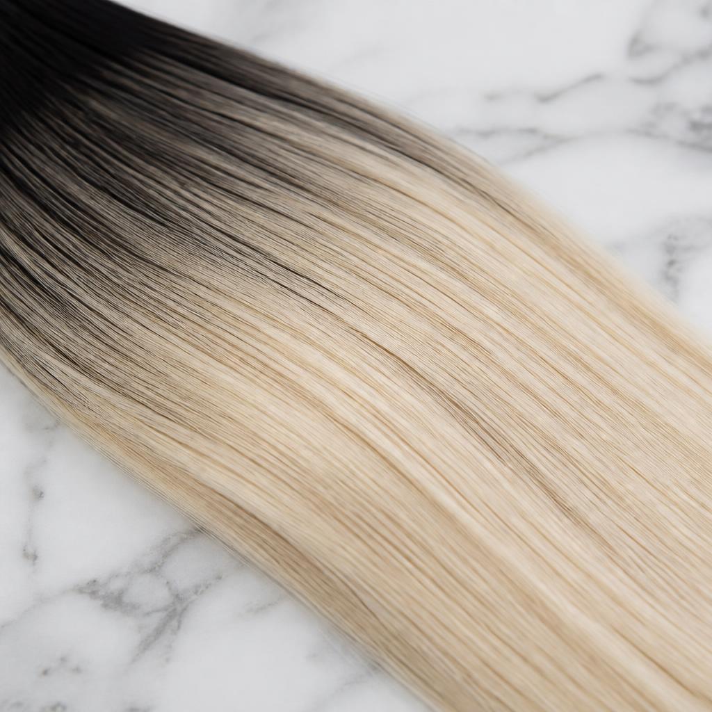 Ombré #1B/613 Platinum Bundles view 2