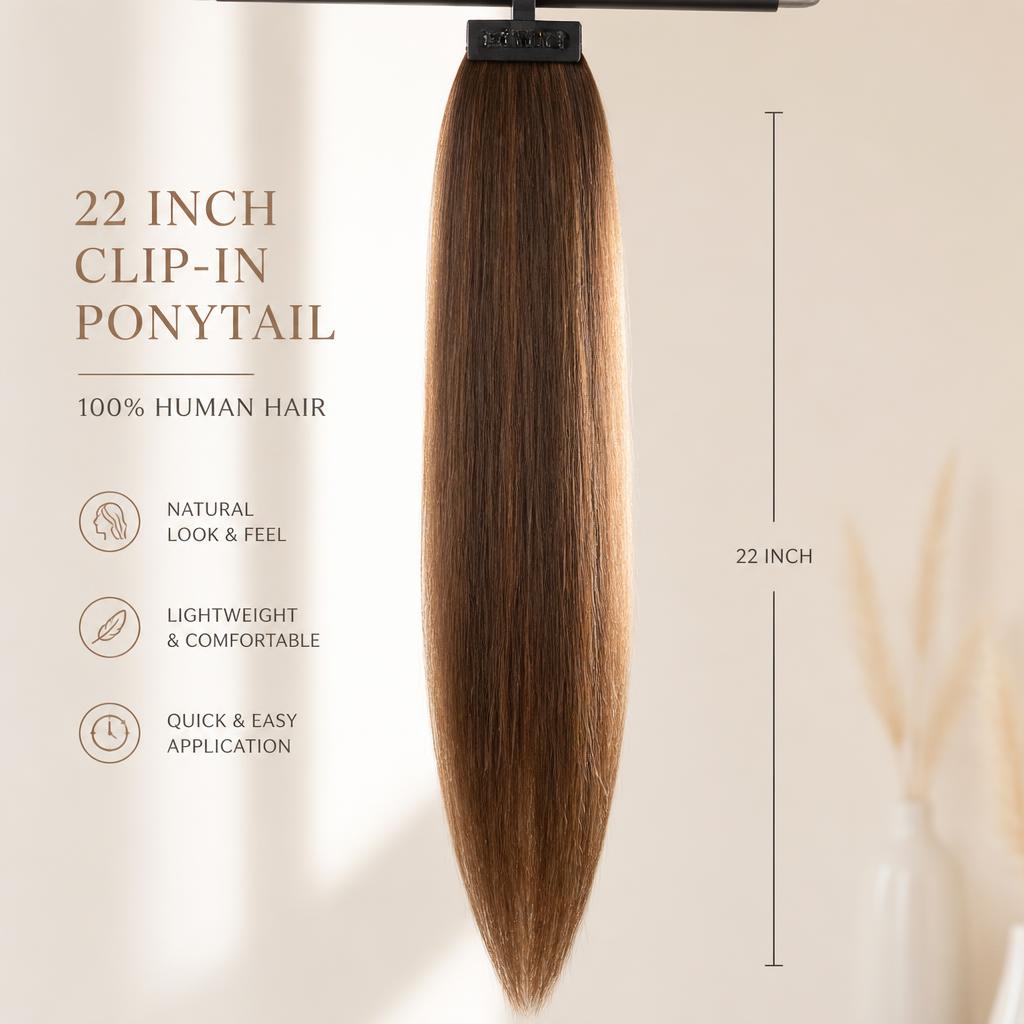 Clip-In Ponytail Hair Extensions view 3