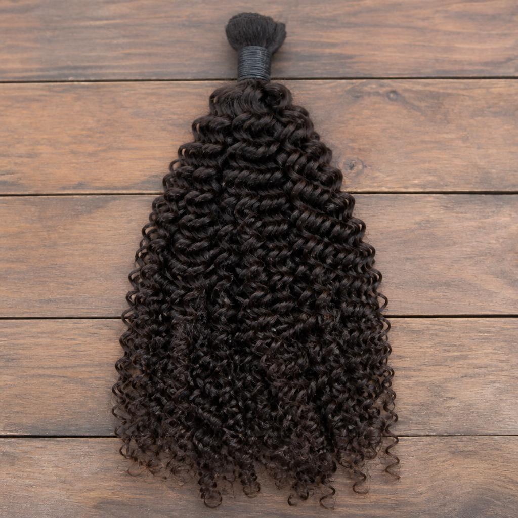 Raw Burmese Curly Bundles view 3