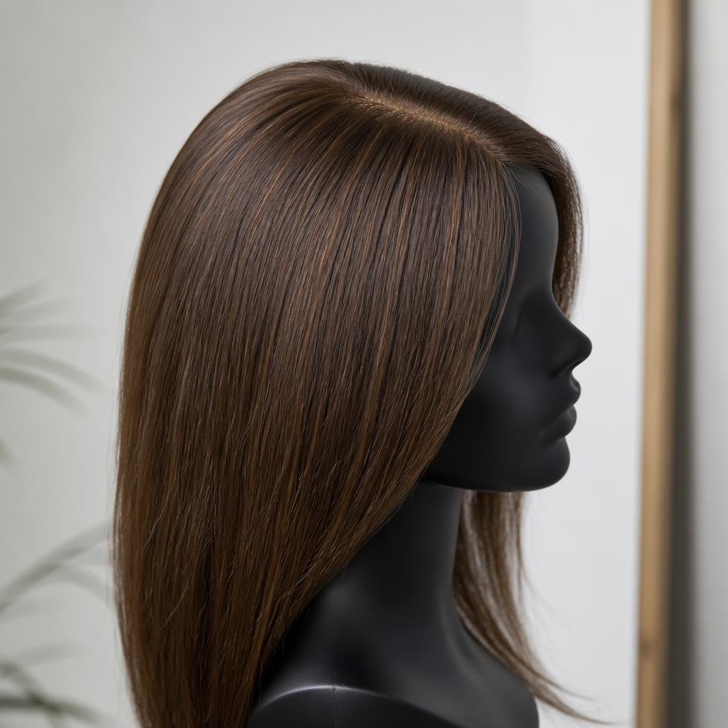 Silk Base Hair Topper view 3