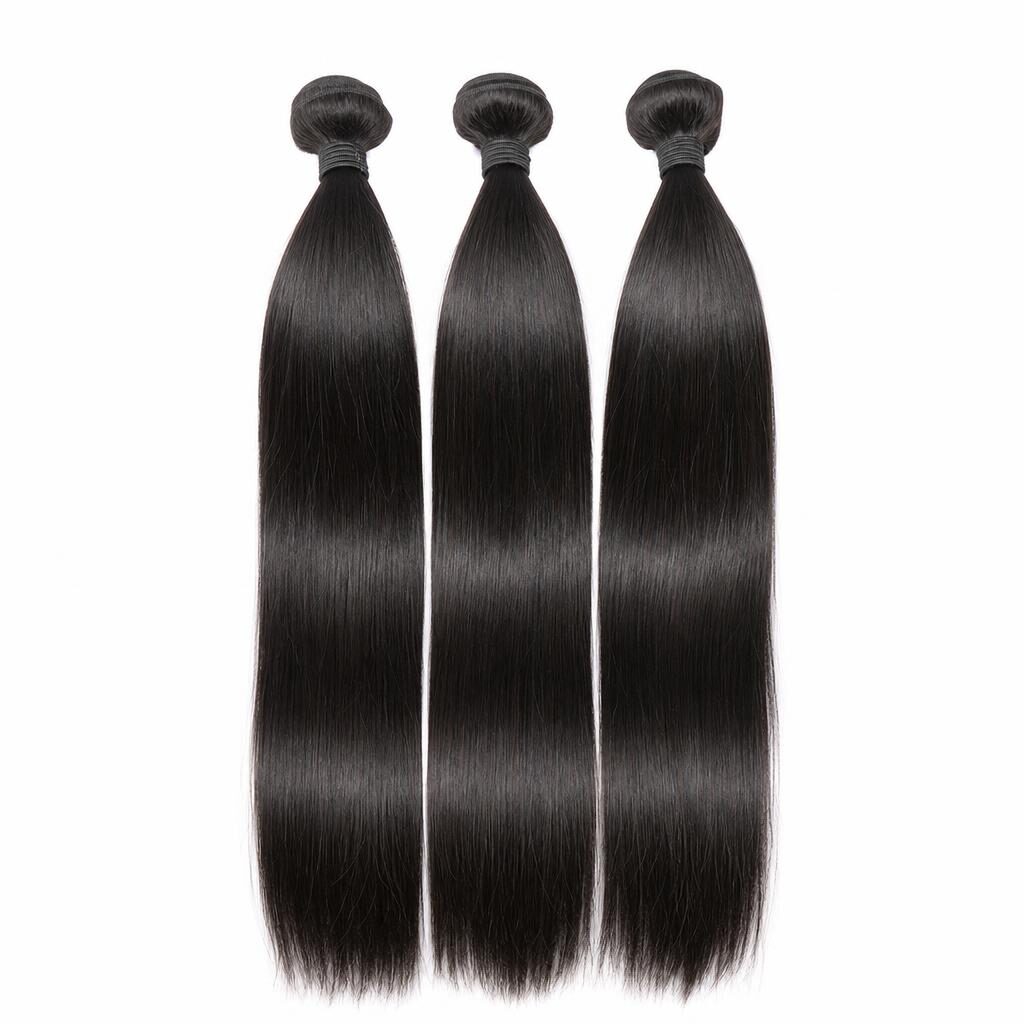 Straight Human Hair Bundles