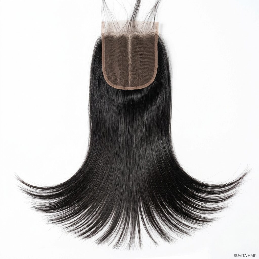 Straight 4x4 Lace Closure view 3