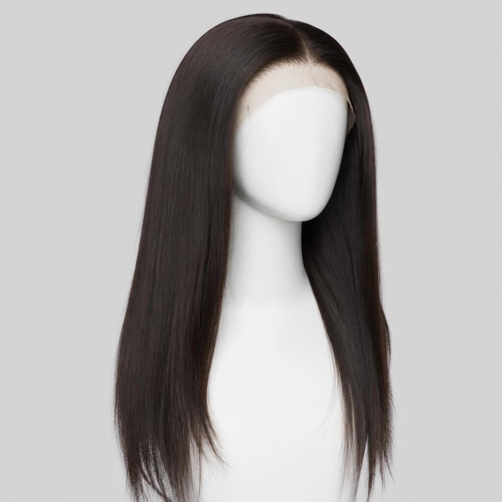 Silky Straight Lace Front Wig
