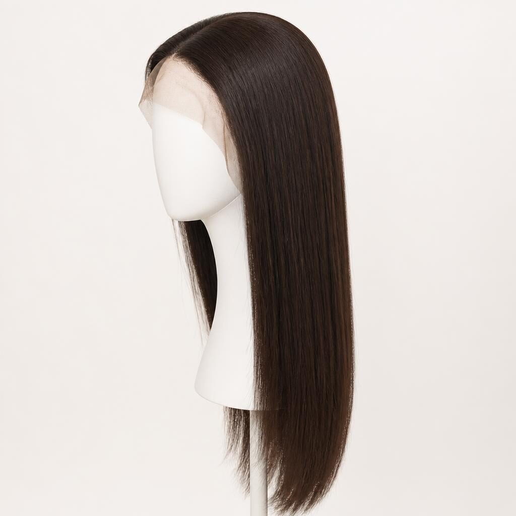 Silky Straight Lace Front Wig view 3