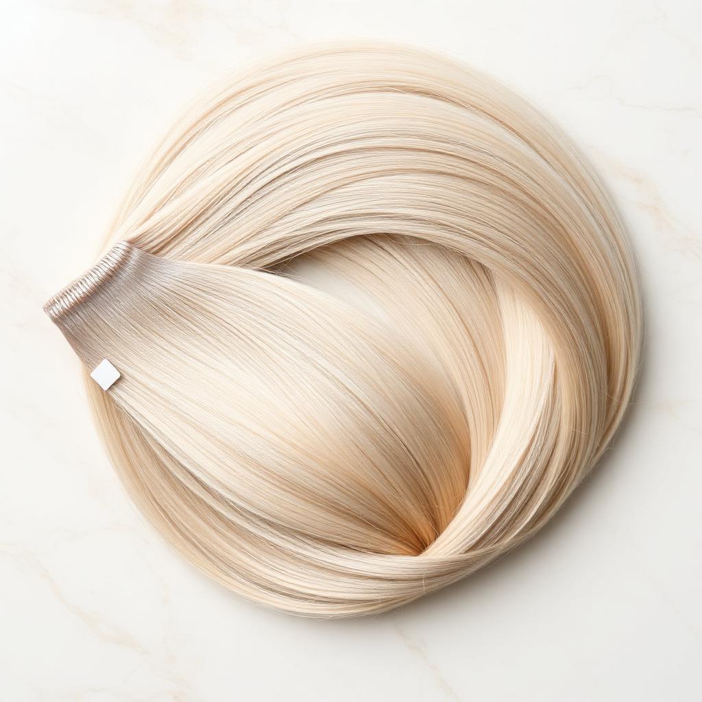 Ash Blonde #60 Tape-In Extensions